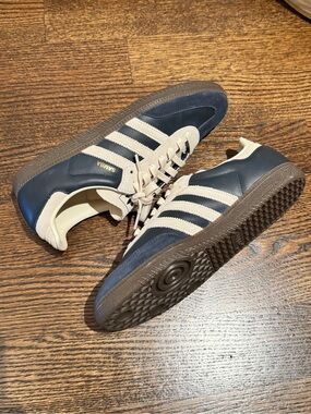 MENS Adidas Samba OG Aurora Ink Cream White – US M10